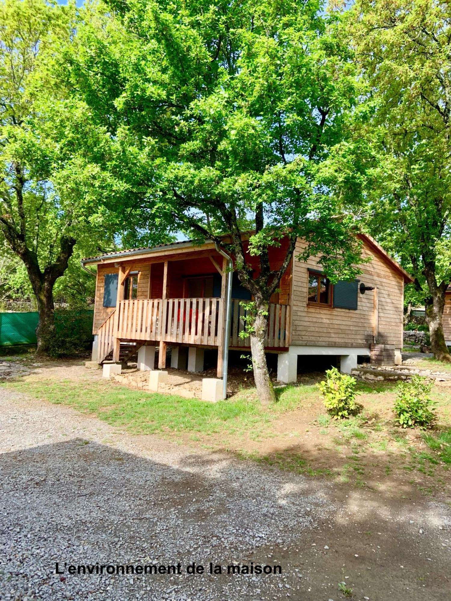 Camping Les Chenes Chauzon Exterior foto