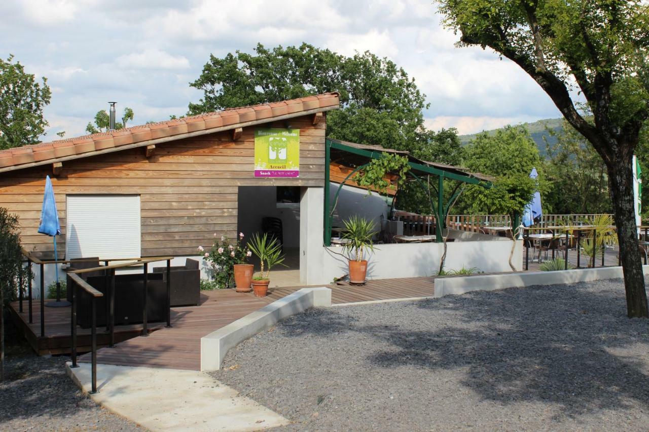 Camping Les Chenes Chauzon Exterior foto